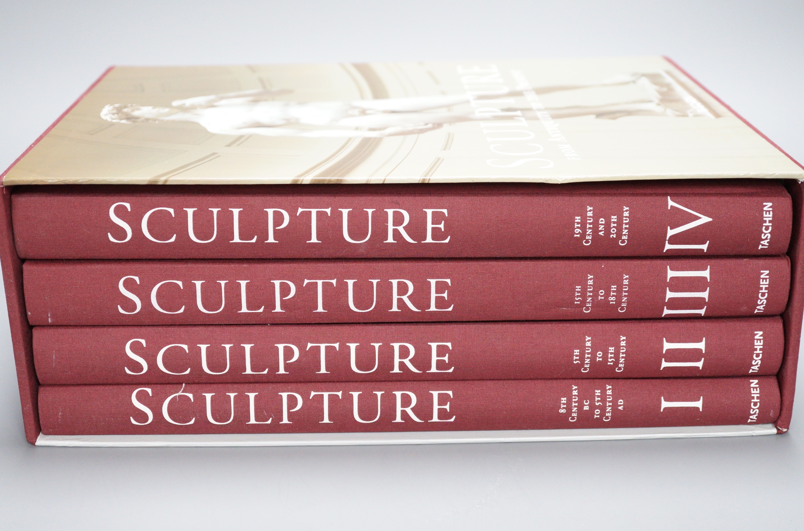 A complete four volumes of ‘Sculpture’, published by Taschen